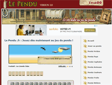 Tablet Screenshot of lependu.fr